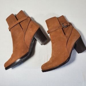 L.K Bennett Nubuck Suede Booties Size EU 38.5